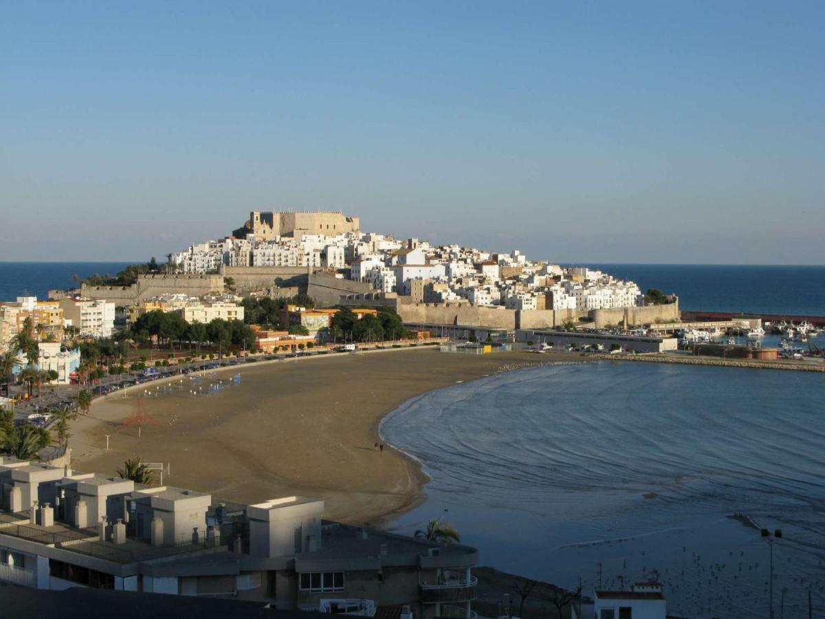 Primera Linea En Playa Sur. Plaza Constitucion Peñíscola Εξωτερικό φωτογραφία